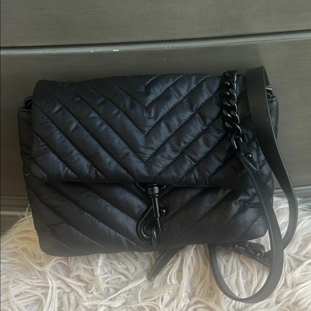 Rebecca Minkoff Black Quilted Women's Bag - Picture 1 of 7